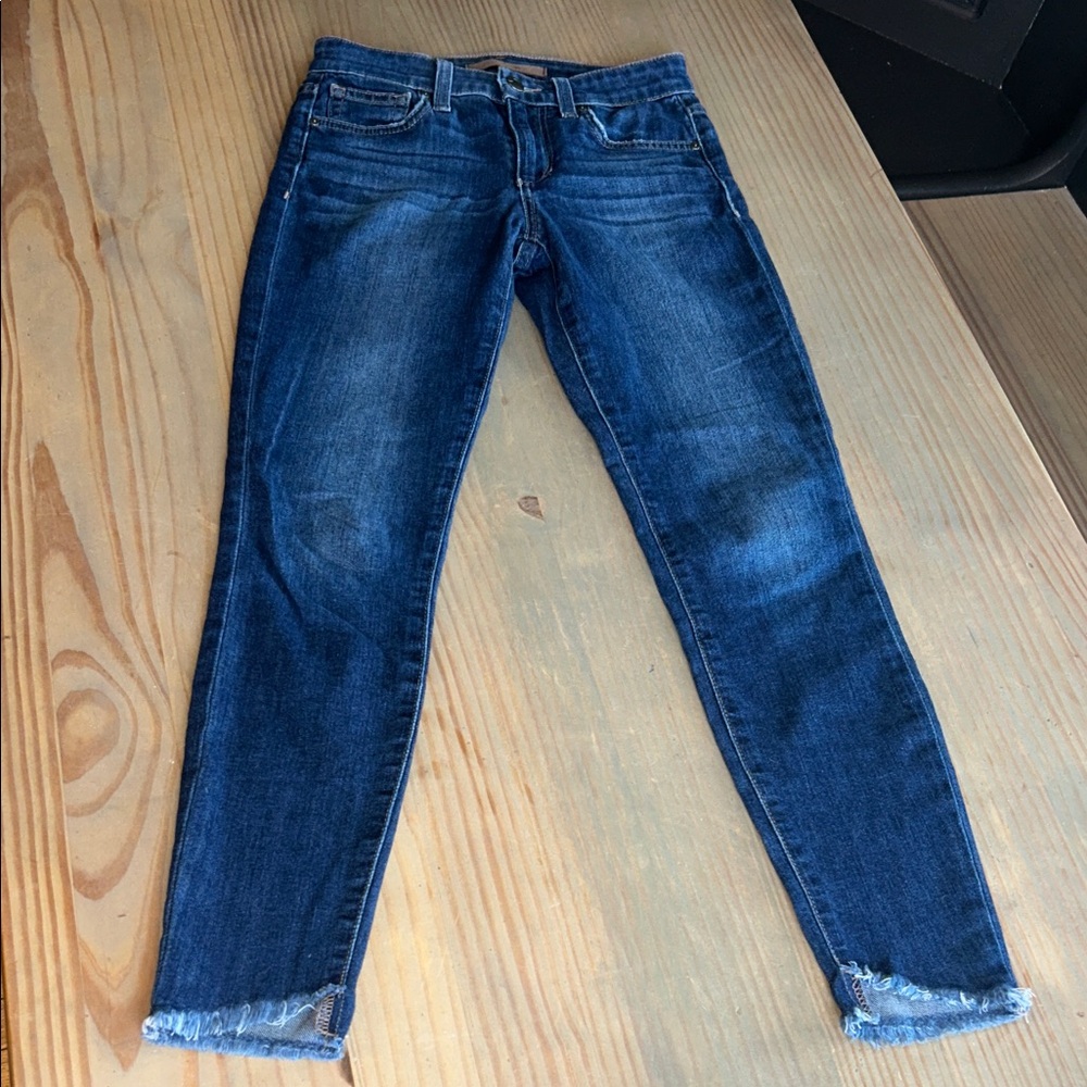 Joe’s Jeans Skinny Jeans with Frayed Hem